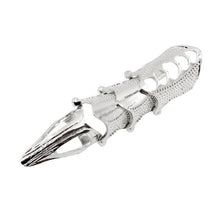 Load image into Gallery viewer, Punk nail Rings Rock Scroll Joint Armor Knuckle Metal Full Finger Claw Rings Gifts Gold,Silver,Rose Gold #45